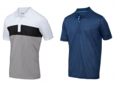 Lidl Crivit® CRIVIT® Poloshirt Herren, kurzärmlig, mit Knopfleiste, feuchtigkeitsab