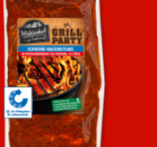 M&Uuml;HLENHOF GRILL-PARTY Schweine-Nackensteaks 4.44&nbsp;&euro;