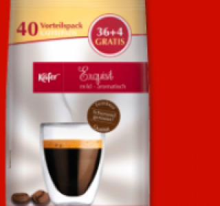 K&Auml;FER EXQUISIT Kaffeepads