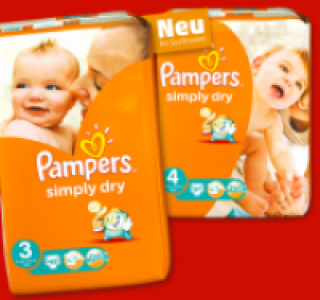 PAMPERS Simply dry