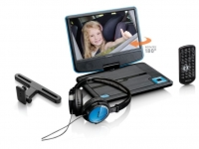 Lidl Lenco Lenco DVP-910 Tragbarer 9 Zoll-DVD-Player mit fester Autohalterung und Kop