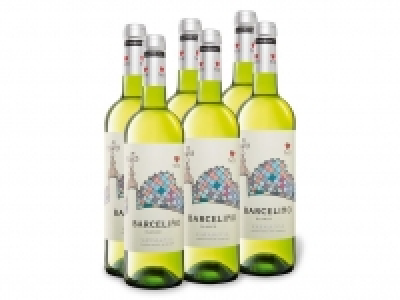 Lidl  6 x 0,75-l-Flasche Weinpaket Barceliño Blanco Catalunya DO trocken, We