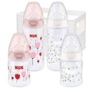 Nuk First Choice+ Starter Set mit Temperature Control Anzeige, Girl