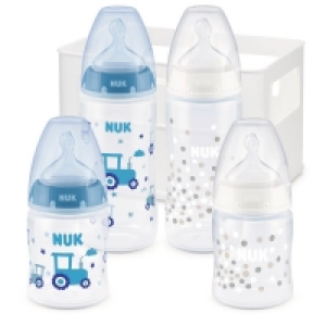 Nuk First Choice+ Starter Set mit Temperature Control Anzeige, Boy