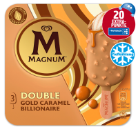 Penny  20 Extra Punkte beim Kauf von Magnum Double Gold Caramel