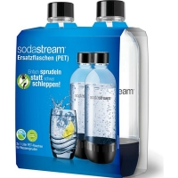 Netto  Duo-Pack PET Flasche 1 Liter schwarz