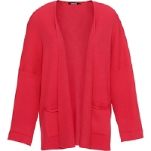 Olsen Cardigan, überschnitten, Taschen, offen, für Damen