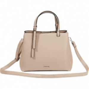 Tamaris Henkeltasche, Kunstleder, abnehmbarer Schultergurt, uni, für D