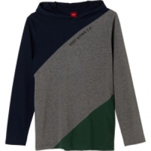 S.Oliver Kapuzenshirt, Color-Blocking, für Jungen
