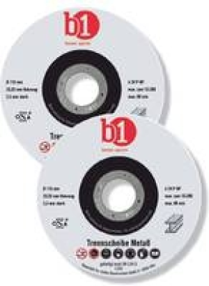 Trennscheiben 5 St., Metall, 2,5 mm stark, 115 x 22,23 mm