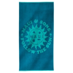 Maui and Sons® Velours-Strandtuch