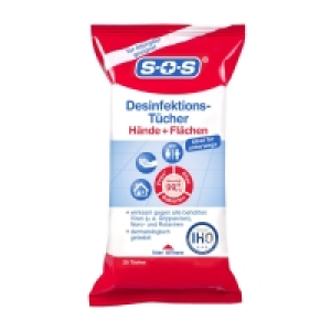 Aldi Süd  S-O-S® DesinfektionstuÌˆcherÂ²