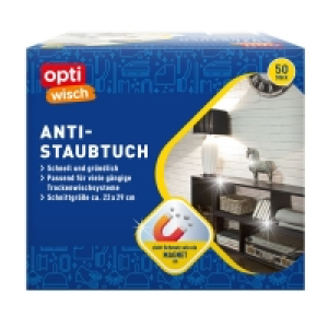 Aldi Süd  optiwisch Anti-Staubtücher