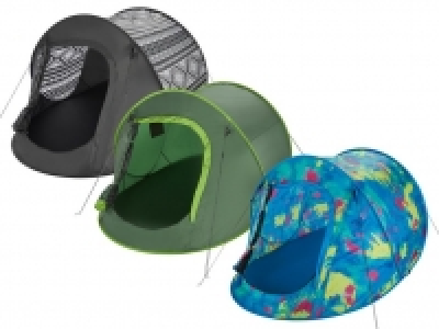 CRIVIT® Pop-Up Wurfzelt, für bis zu 2 Personen, mit Moskitonetz, Fiber 24.99 €