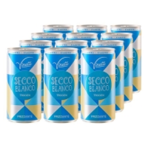 Vinetti Secco Bianco Frizzante 10,0 % vol 200 ml, 12er Pack 7.99 €