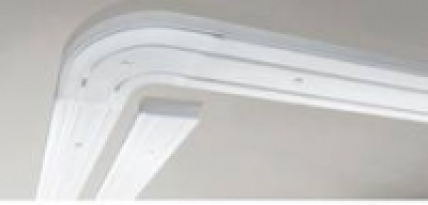 Vorhangschienen zweil&auml;ufig