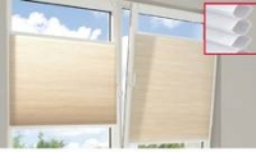 Easy-Fix Wabenplissee 60 x 130 cm