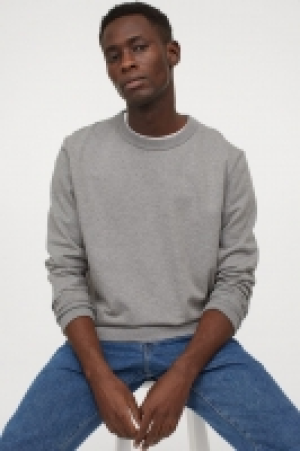 HM  Sweatshirt aus Pima-Baumwolle