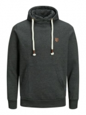 Karstadt  Jack & Jones Hoodie, Patch, Kängurutasche, Rippsäume, für Herren