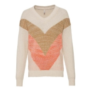 Damen-Pullover mit diagonalen Streifen 7.99 €