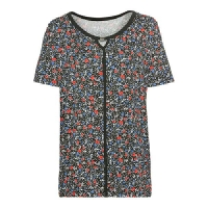 Damen-T-Shirt mit Schlüsselloch-Ausschnitt 9.99 €