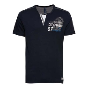 Herren-T-Shirt mit Henley-Kragen 7.99 €