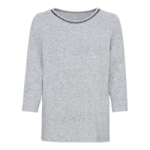 NKD  Damen-Sweatshirt mit Spitzeneinsatz