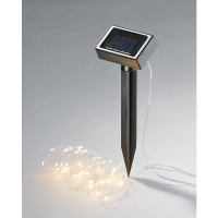 Rossmann Ideenwelt LED-Solar-Metalldraht-Lichterkette