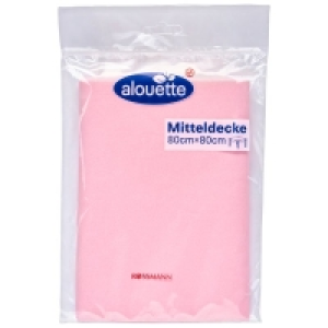 Rossmann Alouette Uni Mitteldecke weiß oder rose