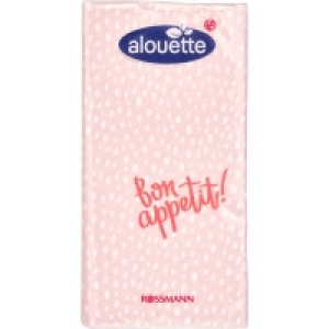 Alouette aloutte Bistro-Servitte Punkte rosa