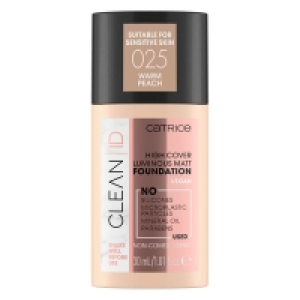 Catrice Clean ID High Cover Luminous Matt Foundation 025