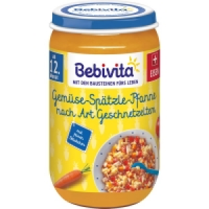 Rossmann Bebivita Bio Gemüse-Spätzle-Pfanne nach Art Geschnetzeltem