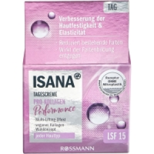 Rossmann Isana Pro-Kollagen Performance Tagescreme LSF15