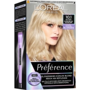 Rossmann Loréal Paris Préférence Coloration Cool Blonds 10.1 Helsinki ultra helles Aschblond