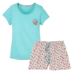 blue motion Shorty-Pyjama
