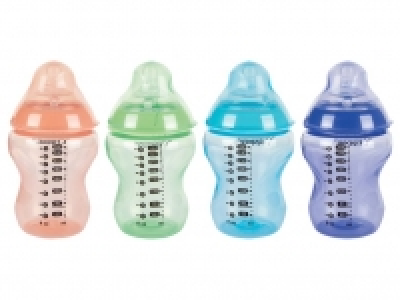 Lidl Tommee Tippee Tommee Tippee Trinkflaschen »Colour bottles«, 4-teilig, mit langsam fl