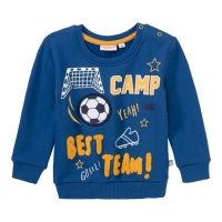 NKD  Baby-Jungen-Sweatshirt mit Fußball-Frontaufdruck