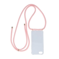 Rossmann Accessories Handykette mit rosafarbener Kordel - iPhone 7 und 8