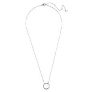 Accessories Halskette aus Edelstahl mit Ring-Anhänger