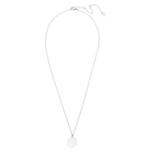 Accessories Halskette aus Edelstahl mit Cut-Out-Anhänger und Baum-Motiv