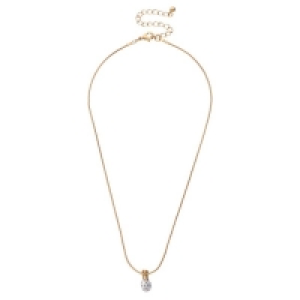 Accessories Halskette goldfarben mit Zirkonia-Anhänger