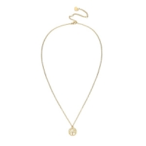 Accessories Halskette goldfarben mit Lebensbaum-Motiv