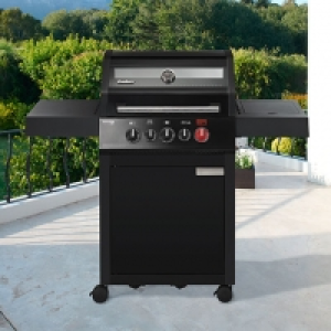 Gasgrill Boston Black Pro 3 SIKR Turbo
