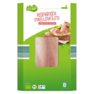 Aldi Süd  GUT bio Bio-Regenbogen-Forellenfilets 125 g