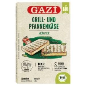 Aldi Süd  GAZi® Bio-Grill- und Pfannenkäse 160 g