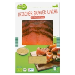 Aldi Süd  GUT bio Bio Irischer Graved Lachs 120 g