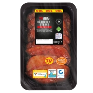 Aldi Süd  BBQ Marinierte Hähnchensteaks, XXL-Packung 1 kg