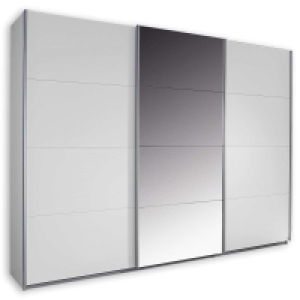 Schwebetürenschrank - alpinweiß - 271 cm 499.00 €