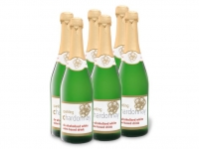 Lidl  6 x 0,75-l-Flasche Weinpaket Sparkling Chardonnay, schäumendes Getränk