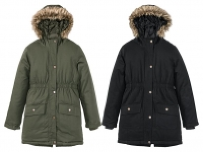PEPPERTS® Parka Mädchen, mit Reißverschluss, Kapuze mit Kunstfellbesat 9.99 €